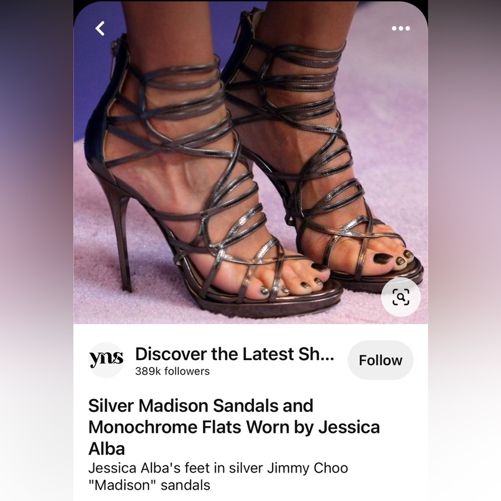 🎉HPx2🎉 Jimmy Choo High Heel Caged Sandals - Picture 9 of 9